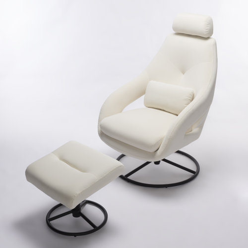 Mercury Row® Myler Upholstered Swivel Accent Chair & Reviews Wayfair